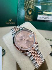 Rolex Datejust 31mm 278271 2026 Pink Roman Dial Jubilee
